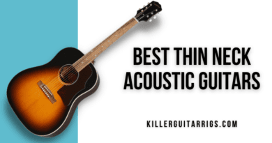 Best thin neck acoustic guitars