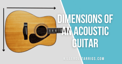 Dimensions of an Acoustic Guitar