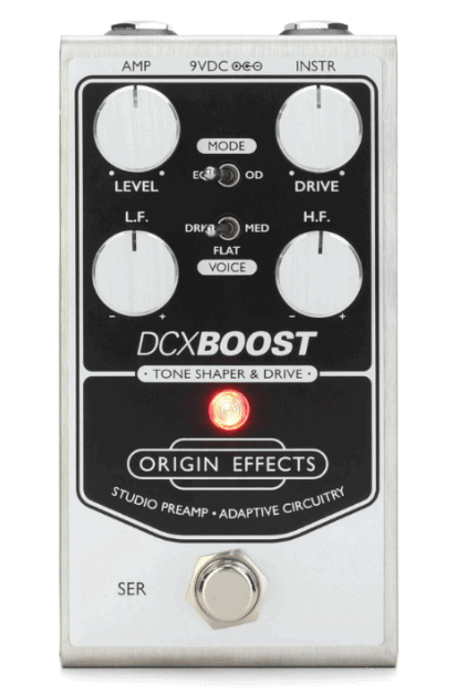Origin Effects DCX Boost Tone Shaper & Drive