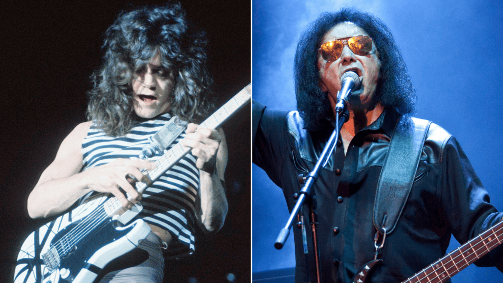 Eddie Van Halen Gene Simmons