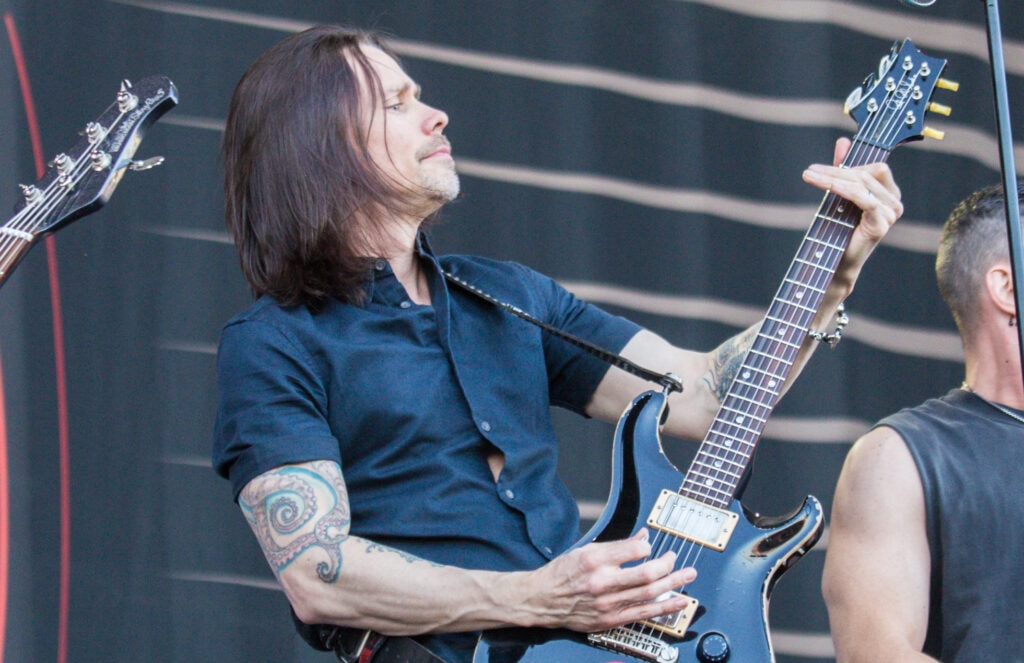 Brian Marshall, Myles Kennedy and Mark Tremonti from Alter Bridge