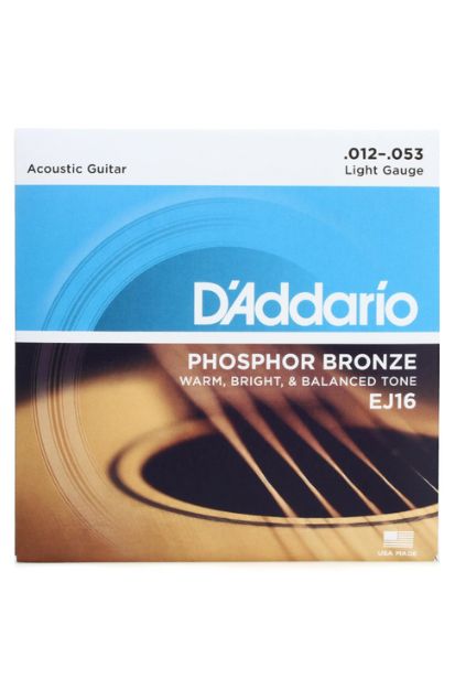 D'Addario EJ16 Phosphor Bronze