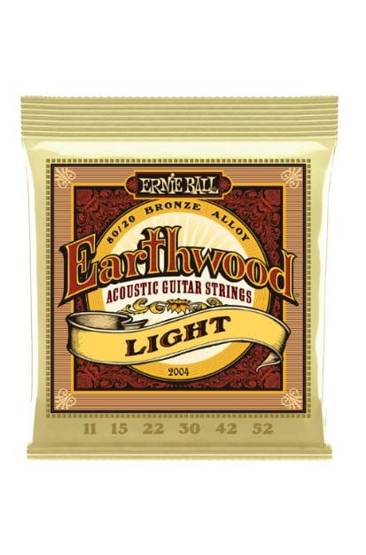 Ernie Ball 2004 Earthwood Light Gauge