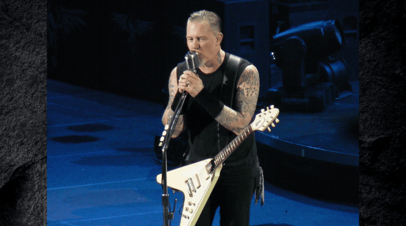 James Hetfield performing live in 2009