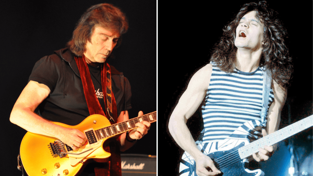 Steve Hackett and Eddie Van Halen