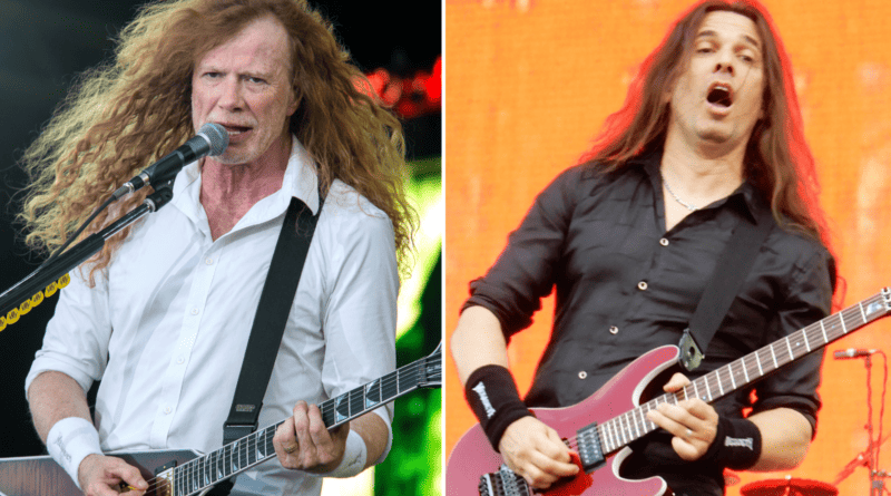 Dave Mustaine and Kiko Loureiro