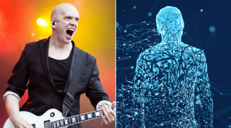 Devin Townsend and an AI-inspired illustration