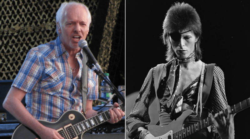Peter Frampton and David Bowie