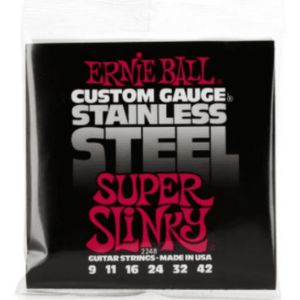 Ernie Ball 2248 Super Slinky Stainless Steel